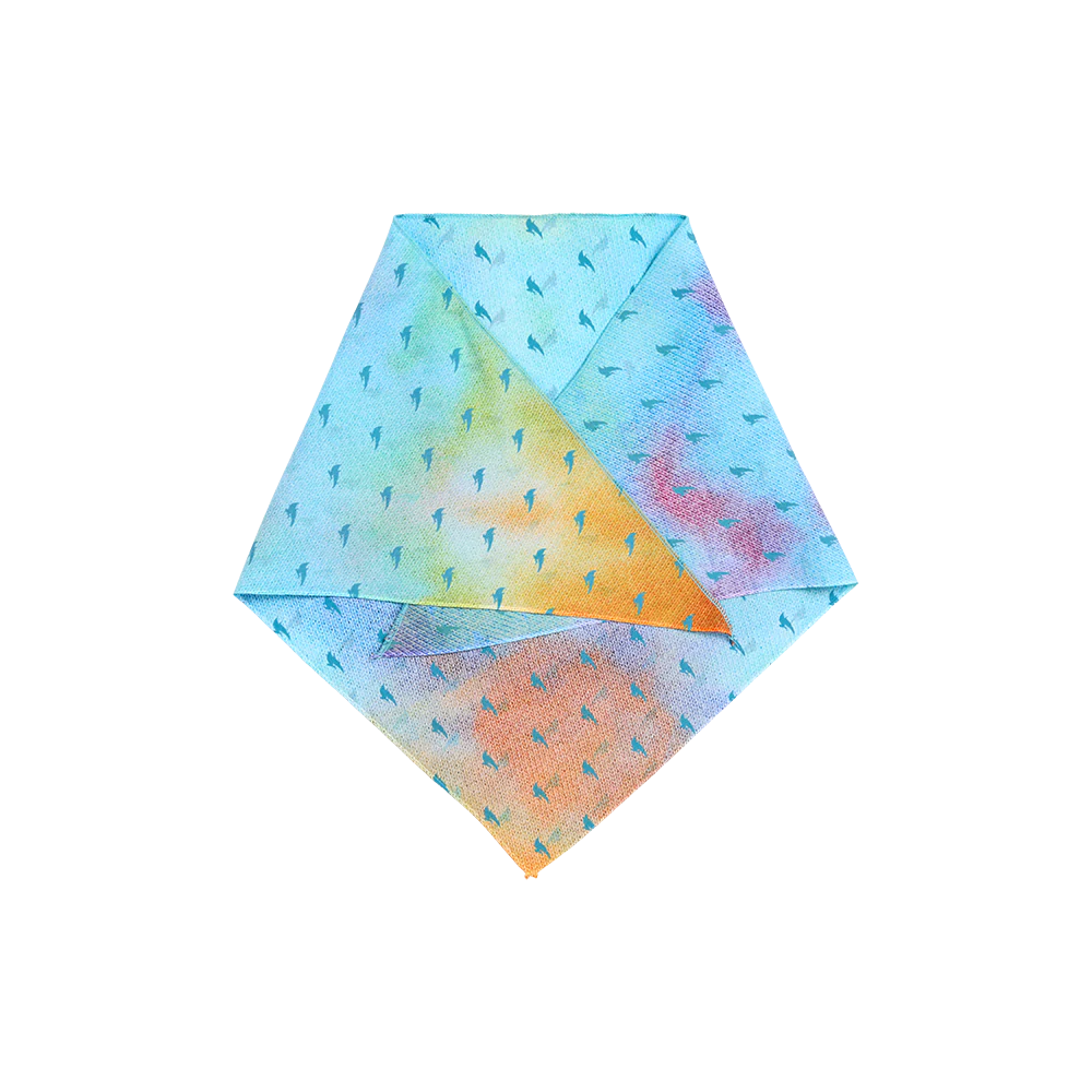 ILLENIUM Tie Dye Dog Bandana - Image 3