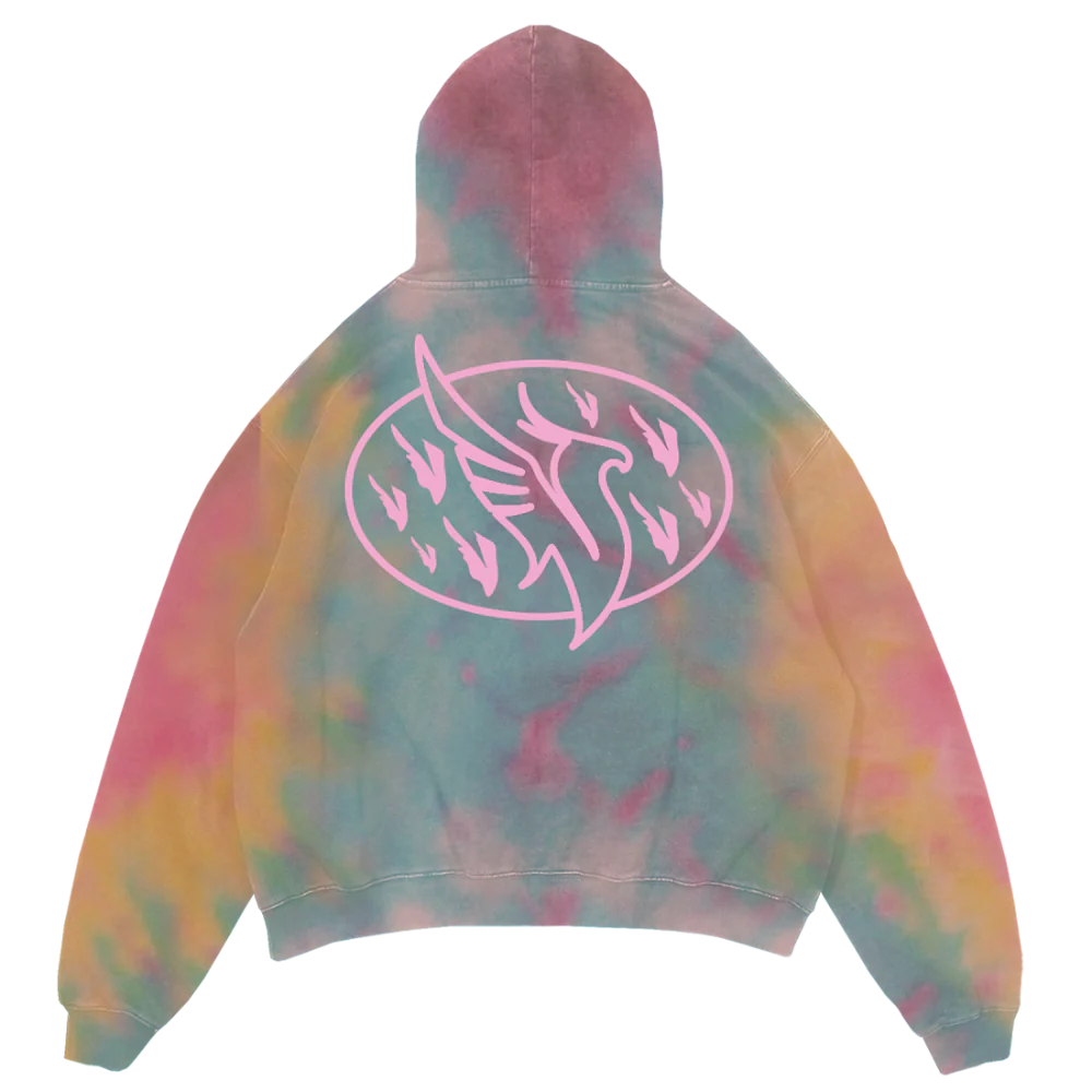 PHOENIX TIE DYE HOODIE - Image 2